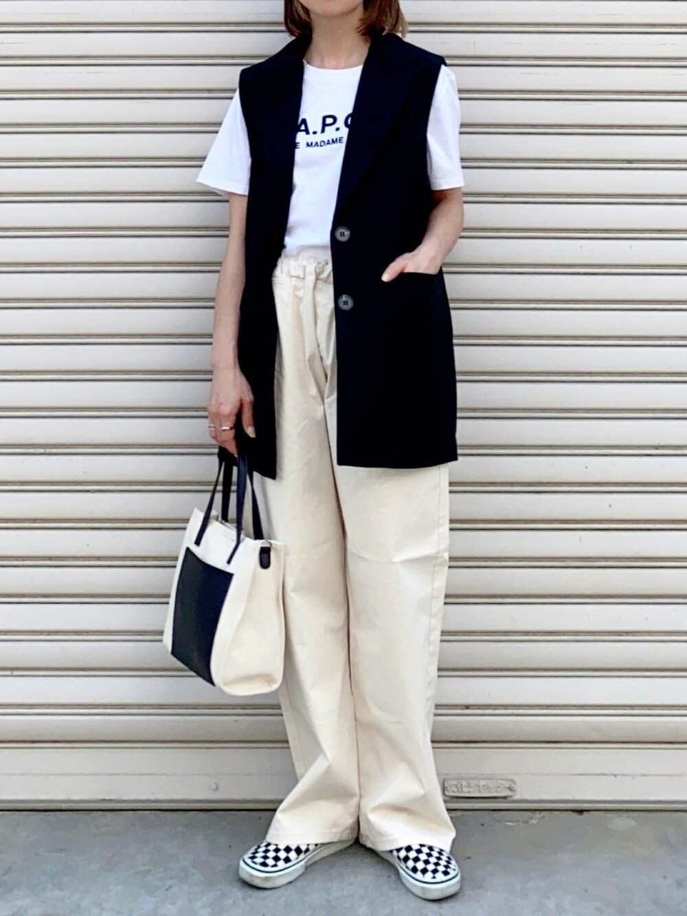 ベスト ジレ コーデ彩りベスト レディース ベスト リネンベスト レディース Vネック 前開き 綿麻 薄手 ジレ