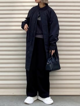 「UNIQLO（ユニクロ）のアイテム（ジャケット/アウター）」を使った、SIZUさん（レディース・156cm）の冬コーディネート