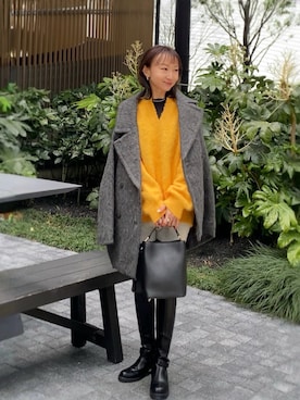 SIZUさん（レディース・156cm）の冬コーディネート