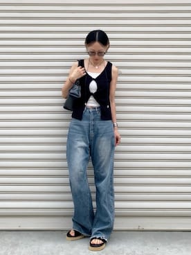SIZUさん（レディース・156cm）の夏コーディネート