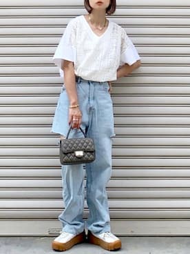 SIZUさん(レディース・156cm)の夏コーディネート