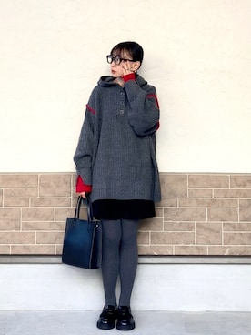 SIZUさん（レディース・156cm）の冬コーディネート