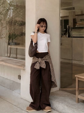 SIZUさん(レディース・156cm)の夏コーディネート