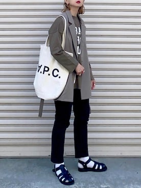 SIZUさん(レディース・156cm)の春コーディネート