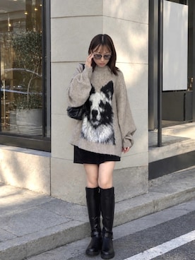 「Ada.（エイダ）のアイテム」を使った、SIZUさん（レディース・156cm）の秋コーディネート