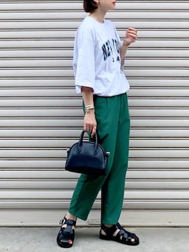 SIZUさん（レディース・156cm）の夏コーディネート