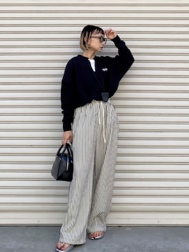 「大人ファッション」｜SIZUさん（レディース・156cm）の秋コーディネート
