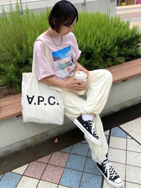 SIZUさん（レディース・156cm）の夏コーディネート