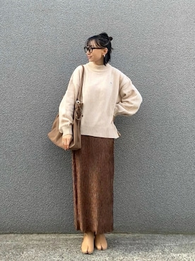 SIZUさん（レディース・156cm）の秋コーディネート