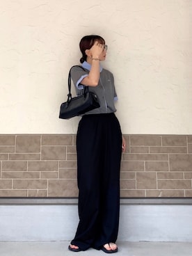 「callautia（カラウティア）のアイテム」を使った、SIZUさん（レディース・156cm）の夏コーディネート