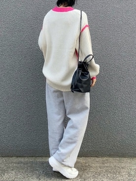 SIZUさん（レディース・156cm）の冬コーディネート