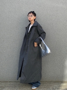 「アイテム（ジャケット/アウター）」を使った、SIZUさん（レディース・156cm）の秋コーディネート