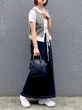 SIZUさん（レディース・156cm）の夏コーディネート