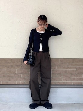 「feepur（フェピュール）のアイテム」を使った、SIZUさん（レディース・156cm）の春コーディネート