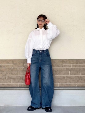 「アイテム（メイクアップ）」を使った、SIZUさん（レディース・156cm）の春コーディネート