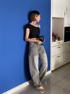 「アイテム（水着/着物・浴衣）」を使った、SIZUさん（レディース・156cm）の夏コーディネート