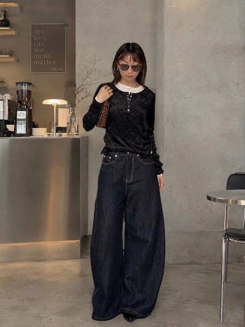 「LibertyDoll(リバティードール)のLibertyDoll/8cmピンヒール アーモンドトゥ ショートブーティ(3614)(ブーツ)」を使った、SIZUさん(レディース・156cm)の秋コーディネート