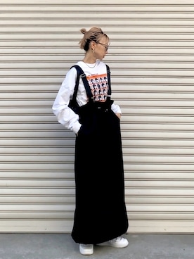 「Ray BEAMS（レイビームス）のアイテム」を使った、SIZUさん（レディース・156cm）の秋コーディネート