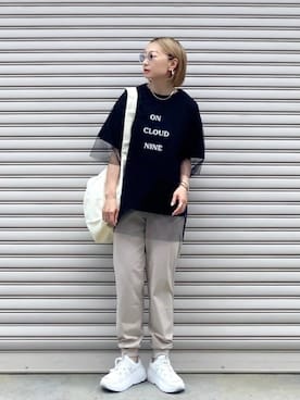 「SHIPS any（シップス エニィ）のアイテム」を使った、SIZUさん（レディース・156cm）の夏コーディネート