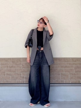 SIZUさん（レディース・156cm）の夏コーディネート