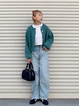 「apres jour mignon（アプレジュールミニョン）のアイテム」を使った、SIZUさん（レディース・156cm）の秋コーディネート