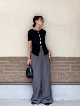 「feepur（フェピュール）のアイテム」を使った、SIZUさん（レディース・156cm）の夏コーディネート