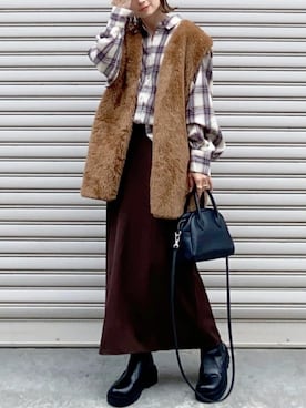 SIZUさん（レディース・156cm）の秋コーディネート