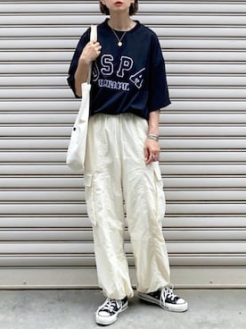 SIZUさん(レディース・156cm)の夏コーディネート