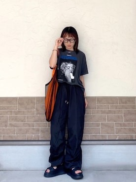 「UGG（アグ）のアイテム（シューズ）」を使った、SIZUさん（レディース・156cm）の夏コーディネート