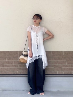 「AIC.（エーアイシー）のアイテム」を使った、SIZUさん（レディース・156cm）の春コーディネート