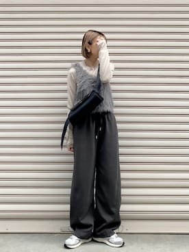 「BEAUTY&YOUTH UNITED ARROWS（ビューティーアンドユースユナイテッドアローズ）のアイテム」を使った、SIZUさん（レディース・156cm）の春コーディネート