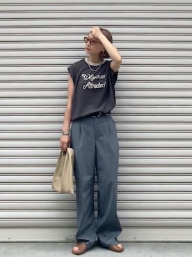 SIZUさん（レディース・156cm）の夏コーディネート