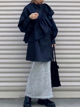 「大人可愛い」｜「UNIQLO（ユニクロ）のアイテム（シューズ）」を使った、SIZUさん（レディース・156cm）の春コーディネート