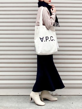 SIZUさん（レディース・156cm）の冬コーディネート