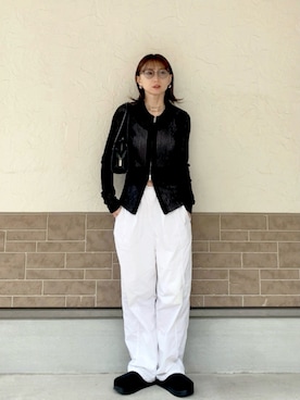 「Re:EDIT（リエディ）のアイテム」を使った、SIZUさん（レディース・156cm）の春コーディネート