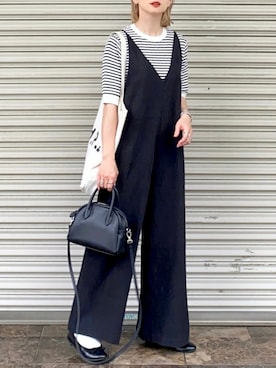 「FORK&SPOON（フォークアンドスプーン）のアイテム」を使った、SIZUさん（レディース・156cm）の春コーディネート