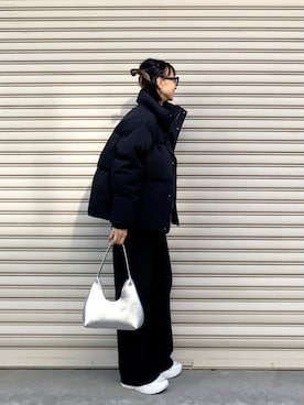 「おでかけコーデ」｜SIZUさん（レディース・156cm）の冬コーディネート