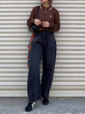「アイテム（財布/小物）」を使った、SIZUさん（レディース・156cm）の秋コーディネート