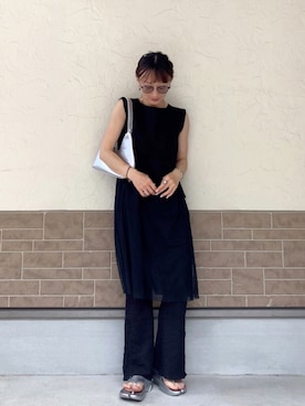「Dior（ディオール）のアイテム」を使った、SIZUさん（レディース・156cm）の春コーディネート