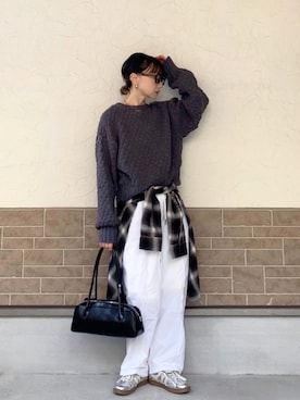 SIZUさん（レディース・156cm）の冬コーディネート