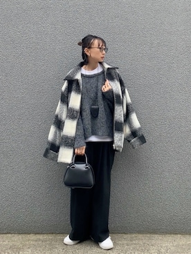 「Ungrid（アングリッド）のアイテム」を使った、SIZUさん（レディース・156cm）の秋コーディネート