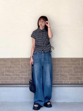 SIZUさん(レディース・156cm)の夏コーディネート