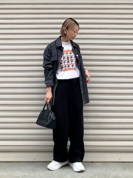 「Ray BEAMS（レイビームス）のアイテム」を使った、SIZUさん（レディース・156cm）の春コーディネート