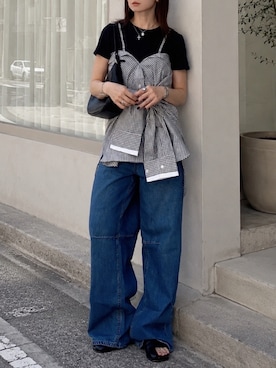 SIZUさん（レディース・156cm）の夏コーディネート
