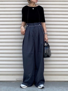 「アイテム（メイクアップ）」を使った、SIZUさん（レディース・156cm）の夏コーディネート