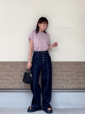 「UGG（アグ）のアイテム」を使った、SIZUさん（レディース・156cm）の夏コーディネート