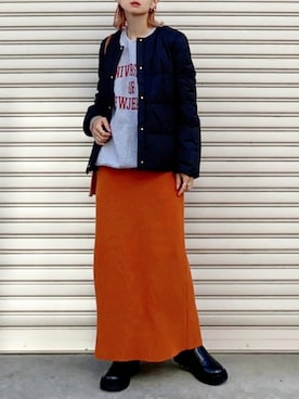 SIZUさん（レディース・156cm）の秋コーディネート