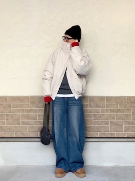 「アイテム（ベースメイク）」を使った、SIZUさん（レディース・156cm）の秋コーディネート