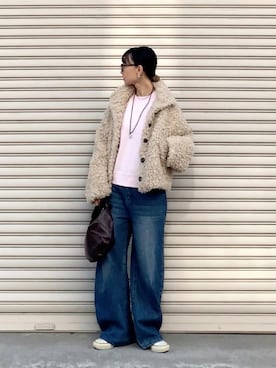 SIZUさん(レディース・156cm)の冬コーディネート
