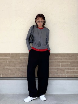 「Re:EDIT（リエディ）のアイテム」を使った、SIZUさん（レディース・156cm）の冬コーディネート